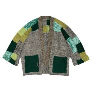 Kapital Vintage non-Hirata Kazuhiro patchwork knitwear vintage handmade loose sweater cardigan robe