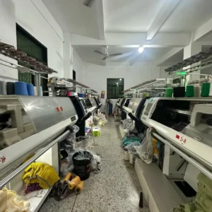 Small batch sweater production process in professional knitwear factory China