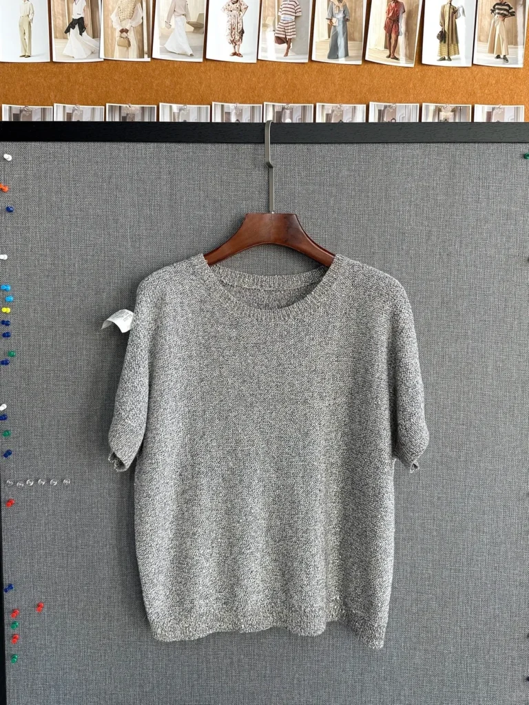Lightweight knitwear and spring summer sweaters produced in China factory