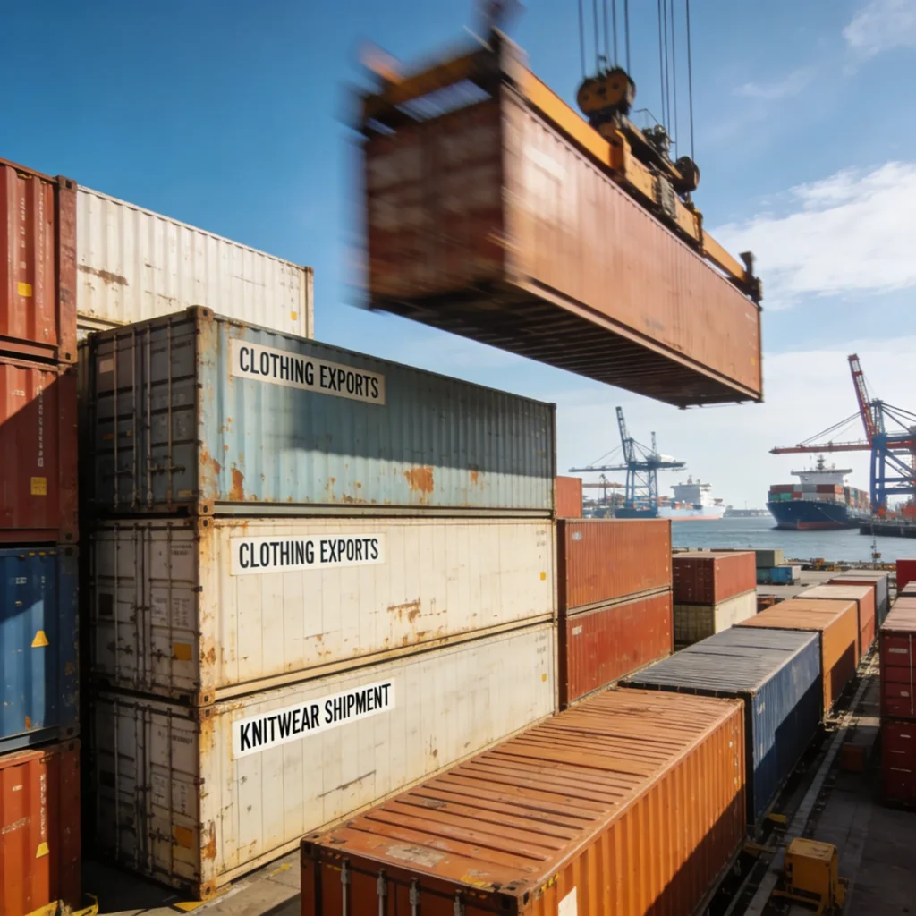 importing sweaters from China global shipping and logistics