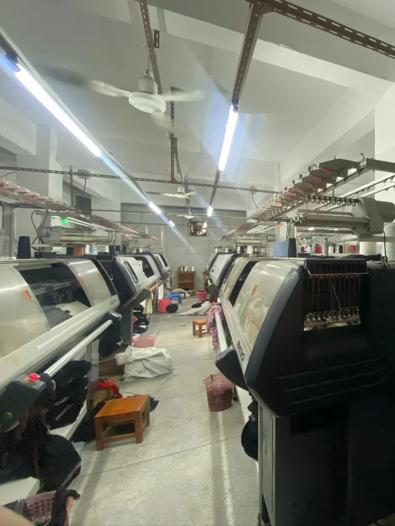 Knitwear factory located in Shantou Guangdong China professional sweater manufacturer