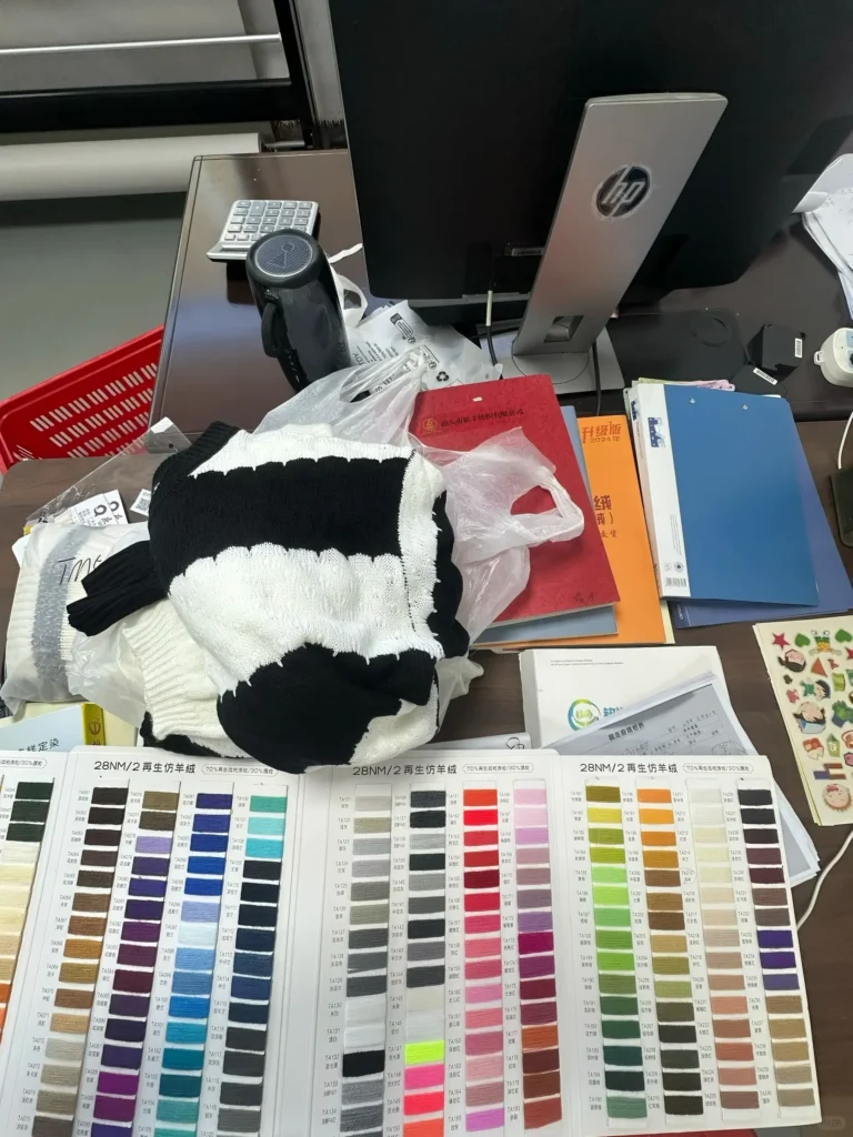 Knitwear factory located in Shantou Guangdong China professional sweater manufacturer