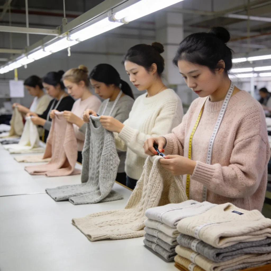 Knitwear Quality Control Process