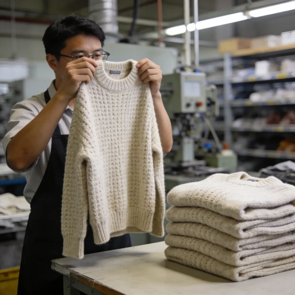 Knitwear Quality Control Process