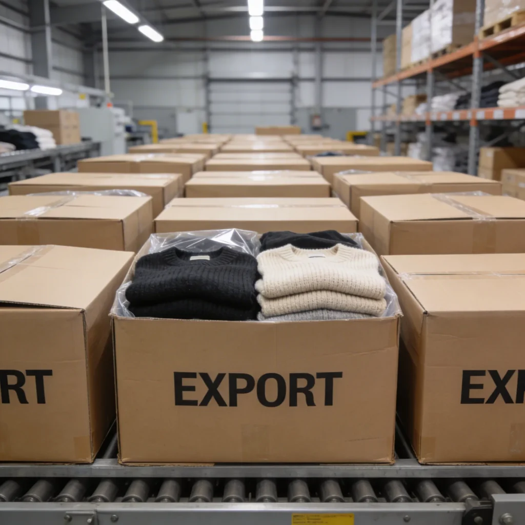 packing sweaters for international shipping