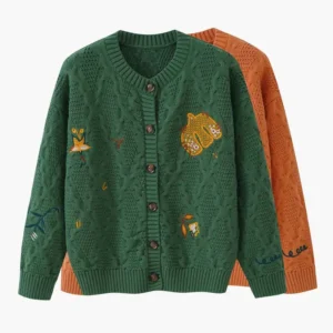 jacquard knit sweater women custom knitwear manufacturer