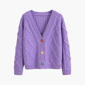 jacquard knit sweater women custom knitwear manufacturer